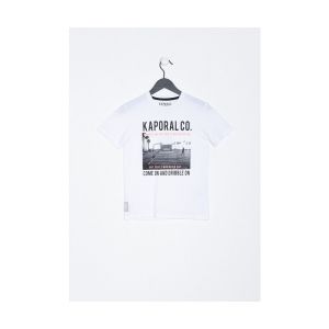 Kaporal  Debardeur enfant T-Shirt Garçon Mivin Blanc