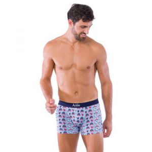 Achile  Pyjamas / Chemises de nuit Pack de 2 boxers en coton bio motifs WINTER et uni