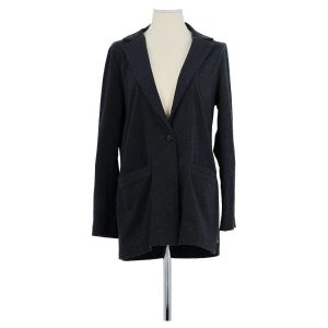 Des Petits Hauts  Veste Blazer en coton gris
