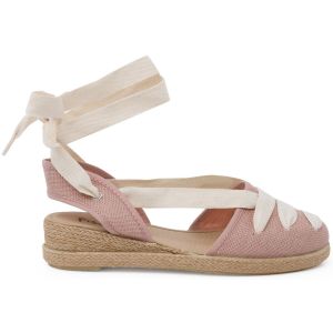 Pisamonas  Espadrilles enfant Espadrilles Lin Goyesque Rubans Semelle Compens&eacute;e