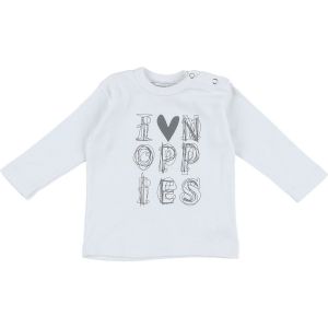 Noppies  T-shirt enfant T-shirt blanc, gris