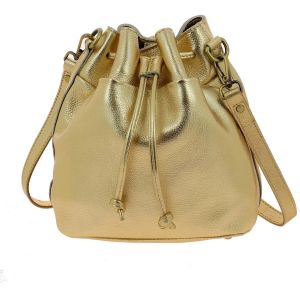 Dupond Durand  Sac Sac seau en cuir métallisé IRIS