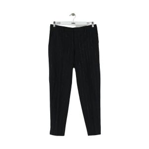 Chloe Stora  Pantalon Pantalon slim en laine noir
