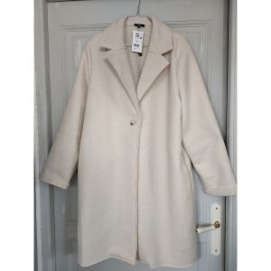 Manteau Riu Manteau écru - Couleur 46 - Taille Beige