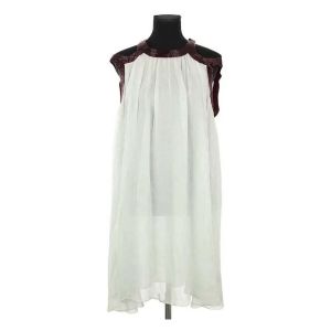 Antik Batik  Robe courte Robe en soie verte