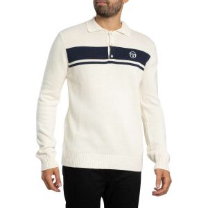 Sergio Tacchini  Polo Polo en tricot &agrave; manches longues Damarindo
