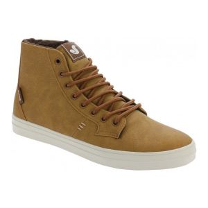 Chaussures de Skate DVS TRIP HI wo brown sherpa - Couleur 36 - Taille Marron