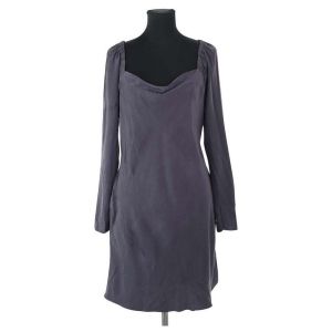 Vanessa Bruno  Robe courte Robe en soie grise