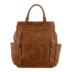 Mia & Joy  Sac a dos Sac a dos  Ref MJ2505 Camel 33*27*13 cm