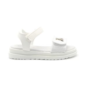 Patrizia Pepe  Sandales enfant sandalo glitter con logo metal
