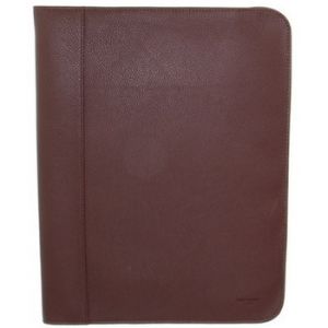Hexagona  Porte document Conferencier  cuir Ref 48615 Chocolat 32*25*2