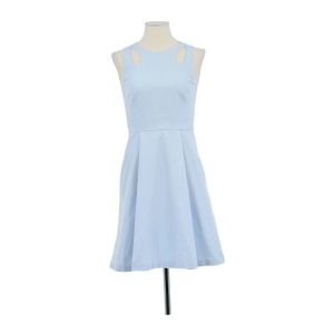 Tara Jarmon  Robe courte Robe en coton bleue