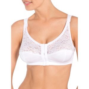 Emboitants Daxon by - Soutien-gorge brassière agrafé devant - Couleur Unique,110C,90B,95C,115C - Taille Blanc