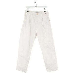 Essentiel  Jeans Jean droit en coton blanc