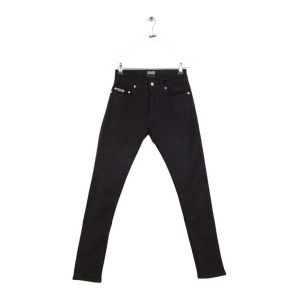 Versace  Jeans Jean droit en coton noir