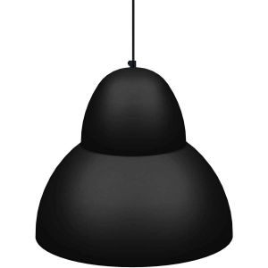 Tosel  Lustres, suspensions et plafonniers Suspension d&ocirc;me m&eacute;tal noir