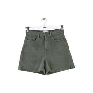 Chloe Stora  Short Short en coton kaki