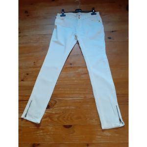 Tissaia  Jeans skinny jean blanc