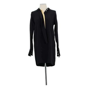 Sonia Rykiel  Robe courte Robe en soie noire