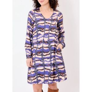 La Fiancee Du Mekong  Robe courte Robe fluide &eacute;vas&eacute;e NOEMIE