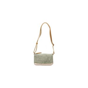 Fuchsia  Sac à main Petit sac bandoulière  Milli bande toile délavée verte