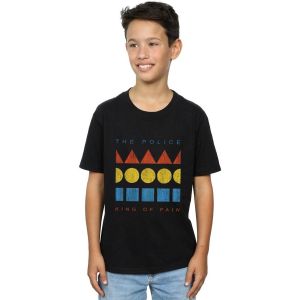 T-shirt enfant The Police King Of Pain - Couleur 12 ans,5 / 6 ans,7 / 8 ans,9 / 10 ans - Taille Noir