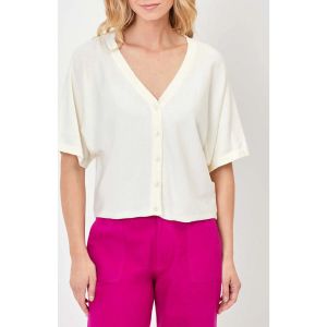 La Fiancee Du Mekong  Gilet Gilet manches courtes maille MELIO