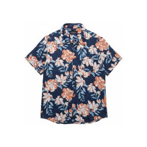 Mascaret  Chemise - Chemisette - marine et orange