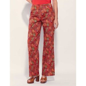 La Fiancee Du Mekong  Pantalon Pantalon droit large coton ATALIA