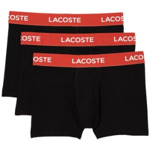 Lacoste  Boxers LOT DE 3 BOXERS COURTS NOIRS  AVEC CEINTURE CONTRAST&Eacute;