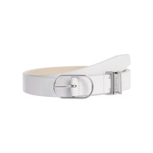 Calvin Klein Jeans  Ceinture Ceinture femme  Ref 63414 CEH Gris perle