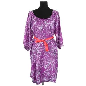 Antik Batik  Robe courte Robe en soie violette