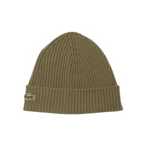 Lacoste  Bonnet Bonnet unisexe  en laine Ref 57997 E9F Kaki