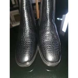 Galeries Lafayette  Bottines Bottine en cuir