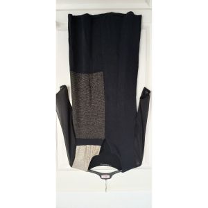 Mado Et Les Autres  Robe courte Petite Robe noire or Fête soirée T4244