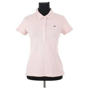 Lacoste  Polo Polo en coton rose