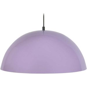 Tosel  Lustres, suspensions et plafonniers Suspension dôme métal mauve