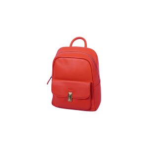 Sac a dos Katana Sac À Dos Cuir De Vachette Souple 89706 - Couleur Unique - Taille Rouge