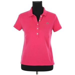 Lacoste  Polo Polo en coton rose