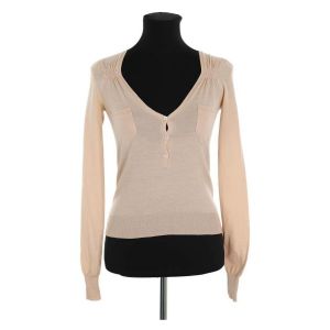 Vanessa Bruno  Pull Pull en laine beige