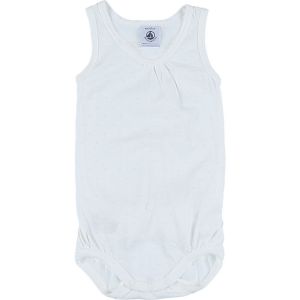 Petit Bateau  Bodys Body blanc plumetis