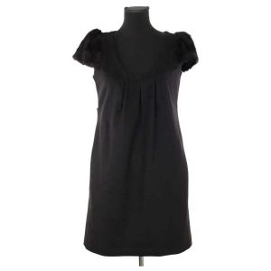Vanessa Bruno  Robe courte Robe en laine noire