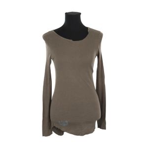 Zadig & Voltaire  Pull Pull en coton marron