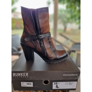 Bottines Bunker Bunker bottine - Couleur 38 - Taille Marron