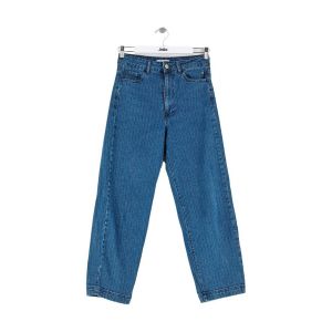 Des Petits Hauts  Jeans flare / larges Jean large en coton bleu