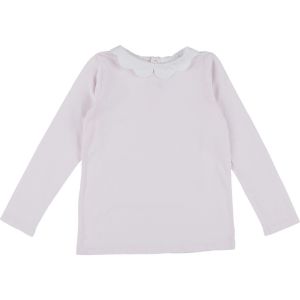 Jacadi   T-shirt enfant T-shirt col festonn&eacute; rose