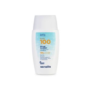 Sensilis  Protections solaires Fluid 100 Solar Allergy Cr&egrave;me Solaire Aqueuse Ultrafluide Spf50