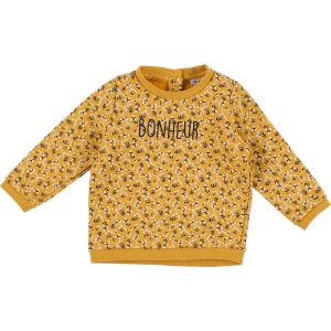 Tape à l'oeil   Sweat-shirt enfant Sweat moutarde, bleu