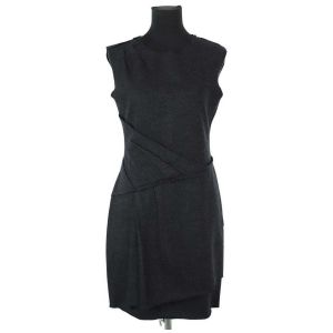 Maje  Robe courte Robe en laine anthracite