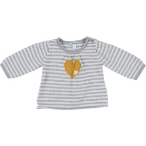 Vertbaudet   Pull enfant Pull rayé coton et cashmere